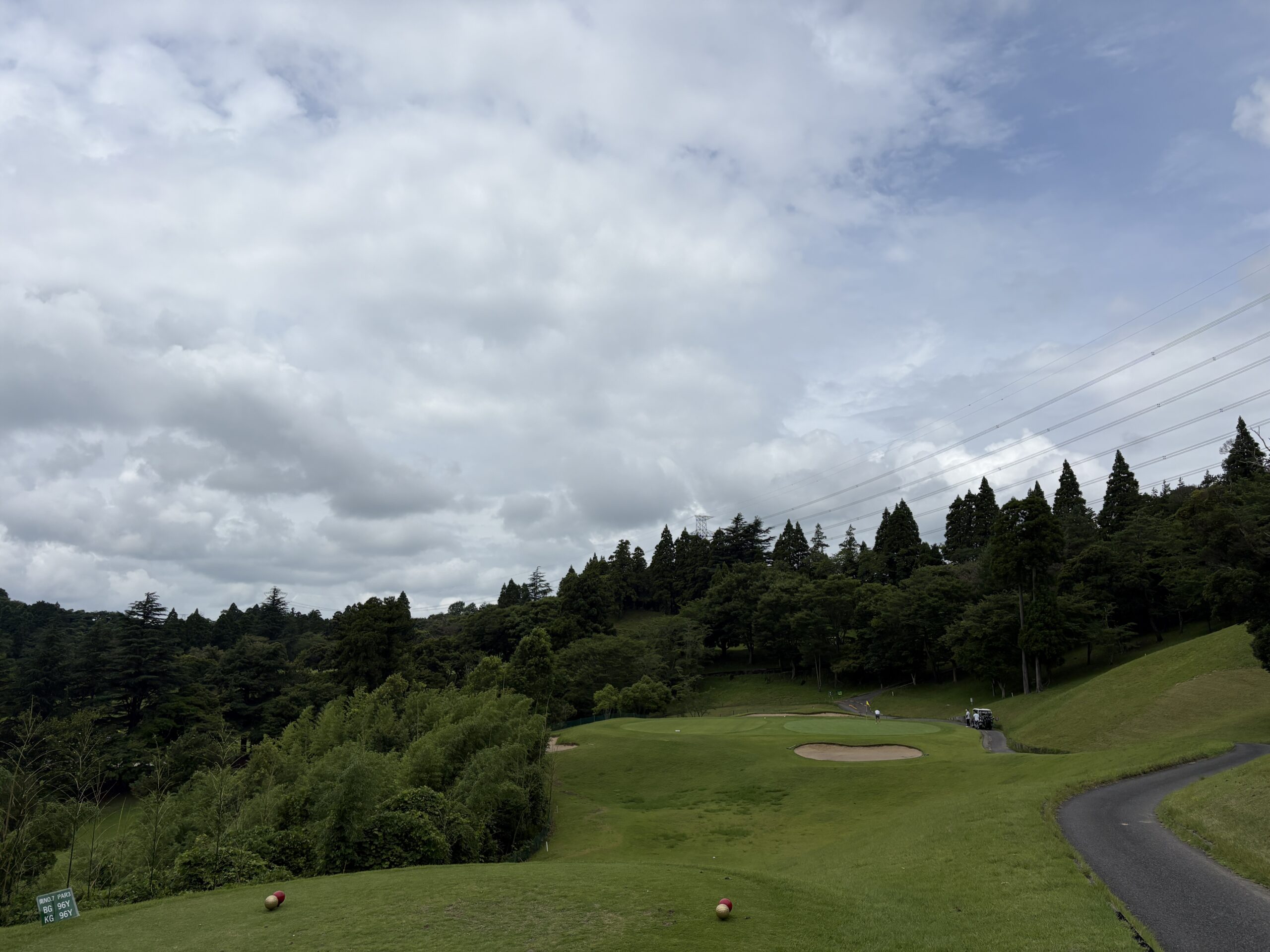 南コース7番ホールPar3