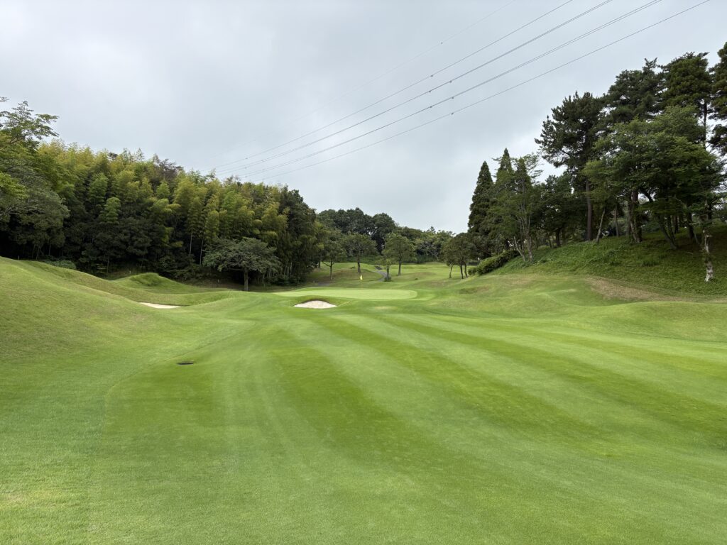 成田ヒルズカントリークラブHole.1_2nd