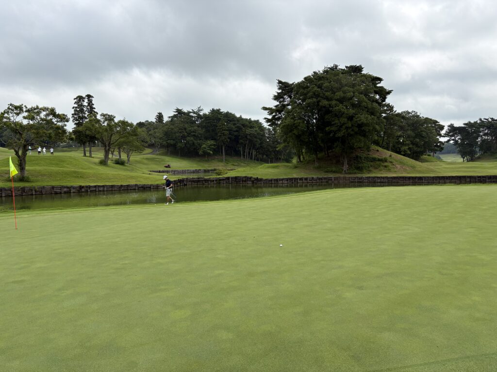 成田ヒルズカントリークラブHole.4_Green