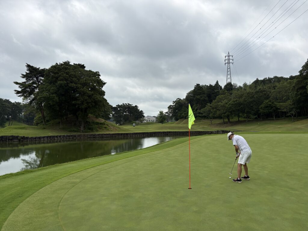 成田ヒルズカントリークラブHole.4_Green