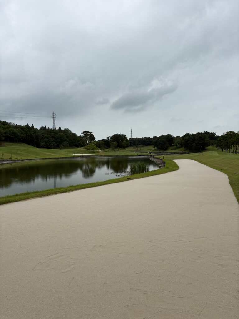 成田ヒルズカントリークラブHole.9_fromGreen