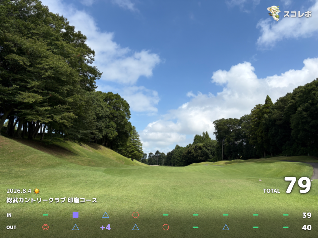 印旛コースSCORE